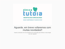 Tablet Screenshot of clinicatutoia.com.br